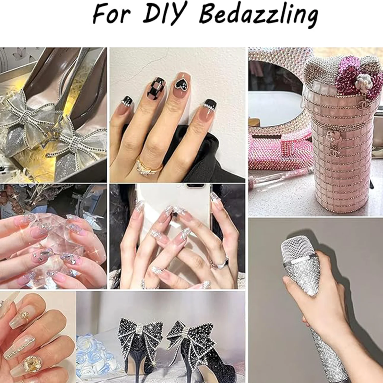 Bulk Transparent Rhinestone Craft Gems