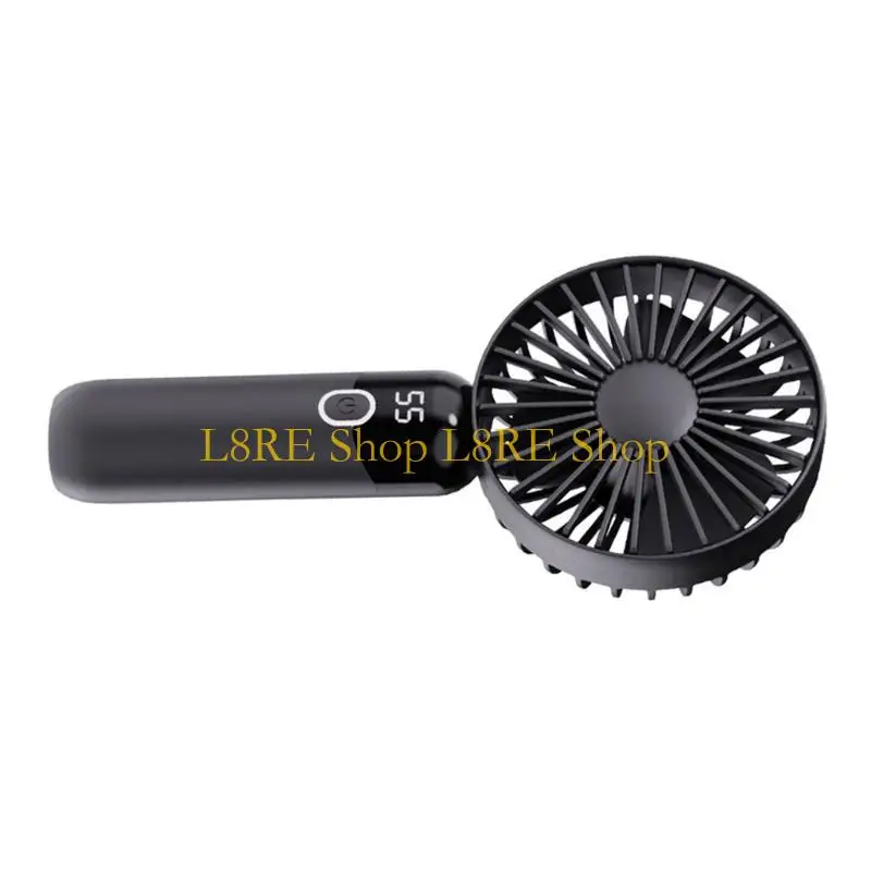 

L8RE Перезаряжаемая портативные портативные вентиляционные кондиционеры Портативный маленький карманный вентилятор 6 -скоростный