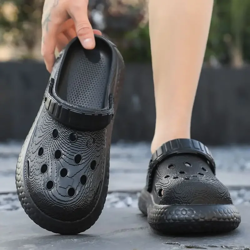 

With Platform Male Shoe Height Ultralight New Arrival Pvc Luxury H on Offer Color Fashion Descount Comfortable 39 Men's Sandal