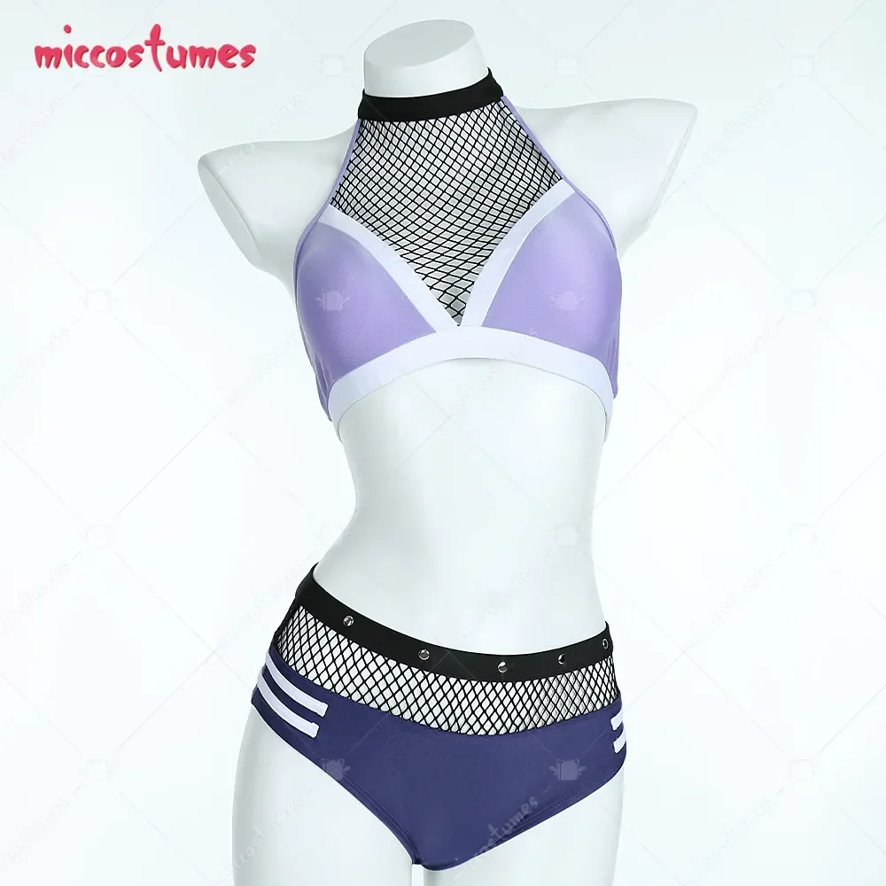 Women Swimsuit Sexy Bikini Set Halter Mesh Top and Shorts Two Piece Bathing Suit and Jacket