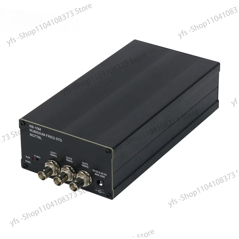 RB-10M 10MHz Rubidium Frequency Standard High Precision Atomic Clock 24V Power Supply 3-Channel Sine Wave