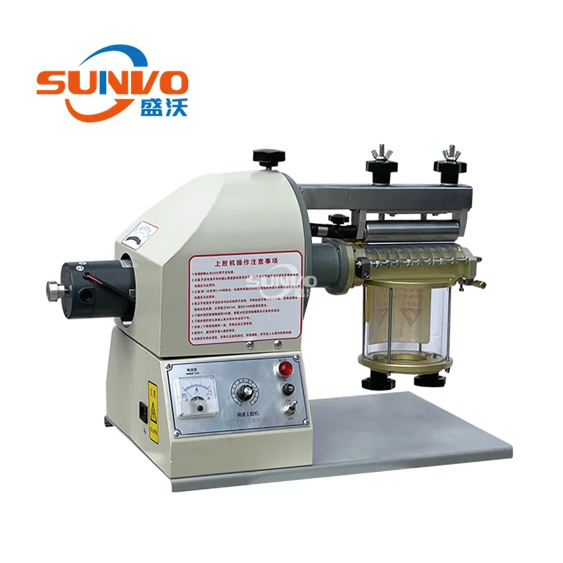Yellow Glue PU Glue Gluing Machine Desktop Glass EVA Packaging Gluing Machine Leather Coating Machine
