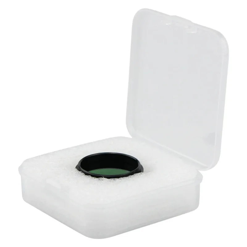 Filtre oculaire vert 1,25 pouces pour télescope, améliore la clarté et la résolution, accessoire pour l'observation de la lune et des planètes, n° 56