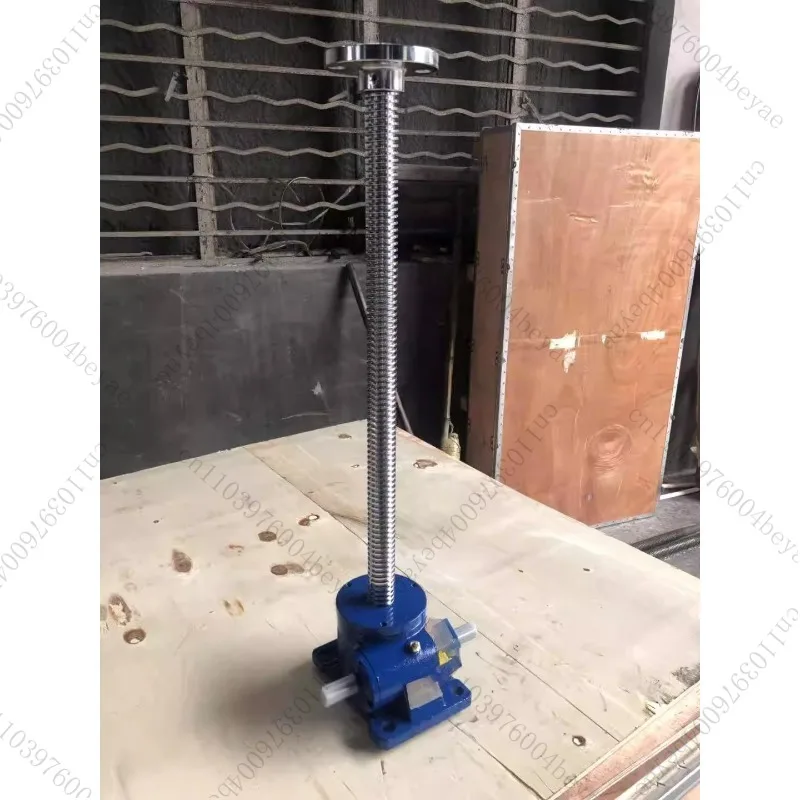 Screw Lift Screw Lift Table Lifter Worm Wheel Small Micro Spiral Default Stroke 500mm