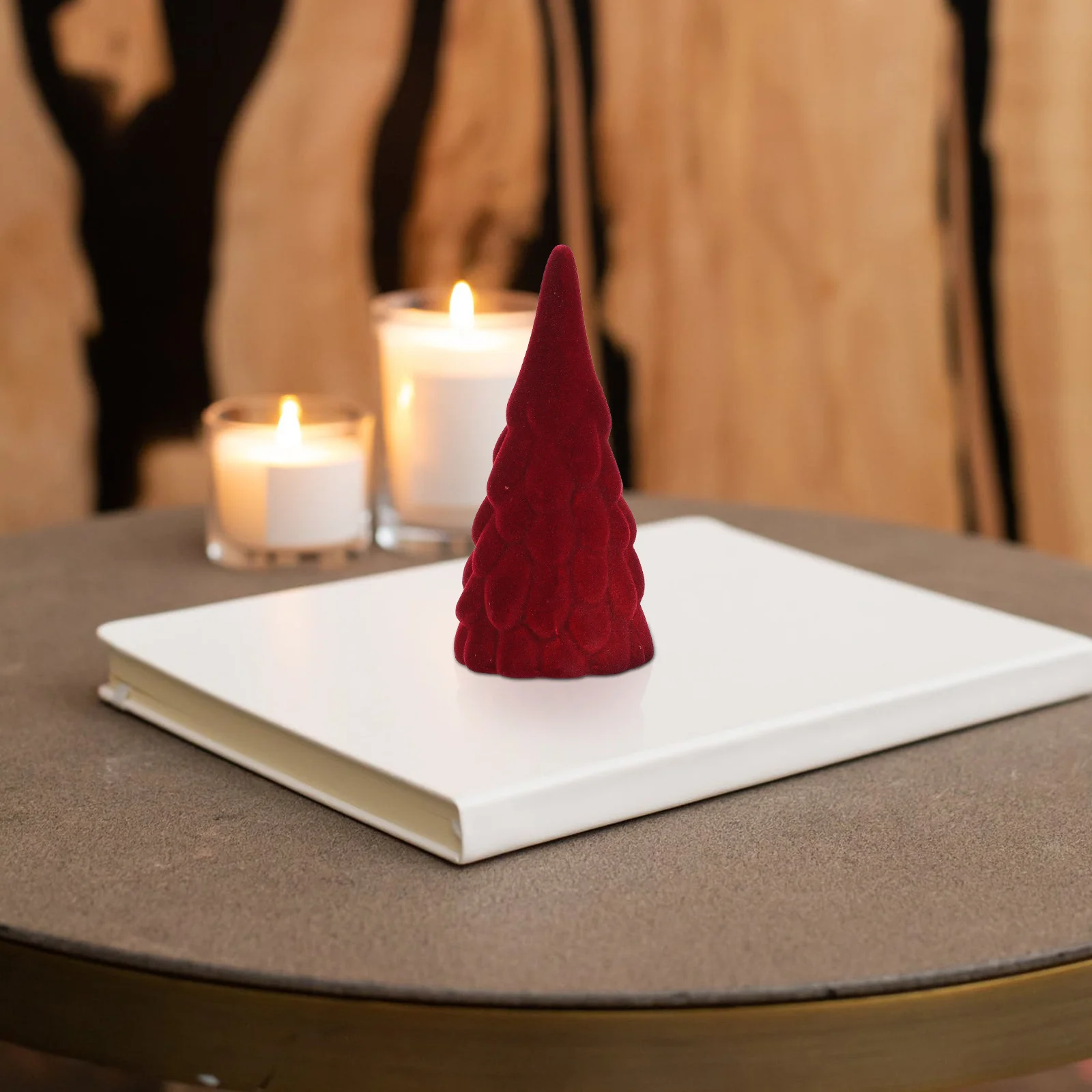 

1Pcs Christmas Tree Desktop Decoration Lovely Xmas Ornament for Home Office Restaurant Party Supply Lovely Xmas Decoration