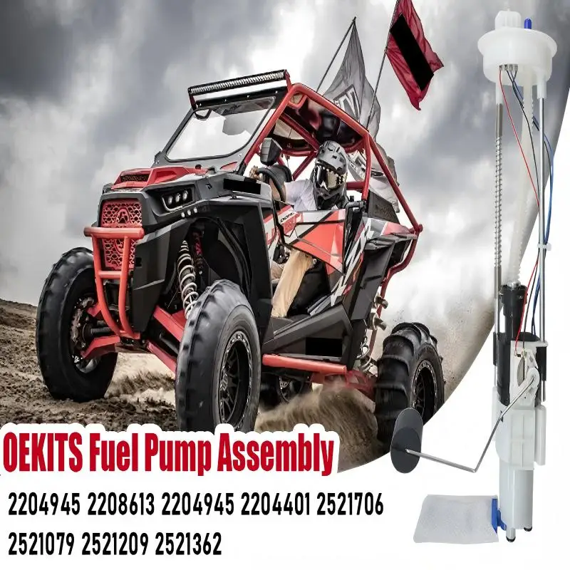 Fuel Pump Assembly OEM 2204945 Compatible with ATV  Polaris Ranger 500 570 800 499 EFI ETX Crew 6x6 2013-2015 2016 2017 2018
