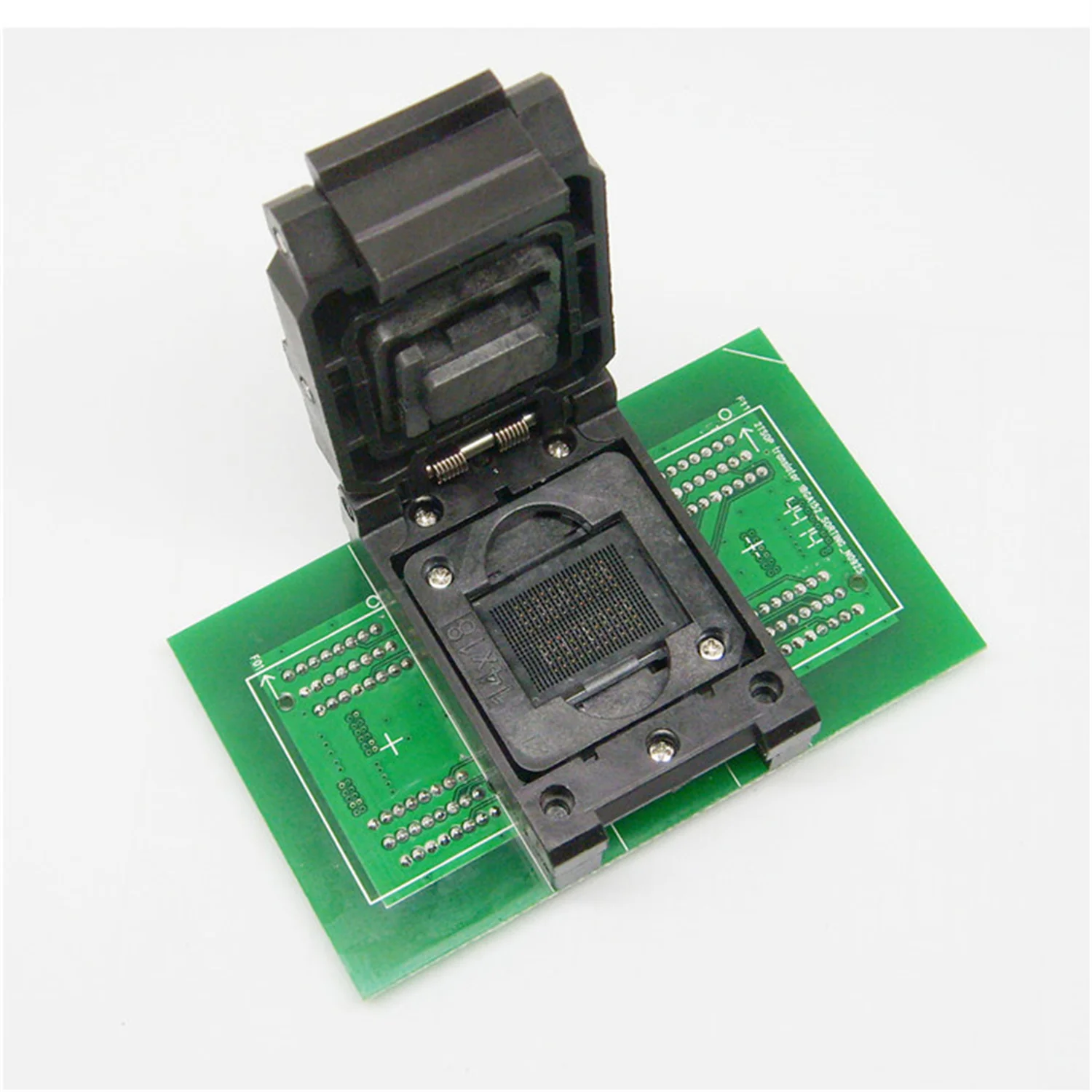 BGA132/BGA152 Test Socket to DIP96 adapter for SSD 8CE test ClamShell socket BGA152 Flash Memory Burn In Test IC Size optional