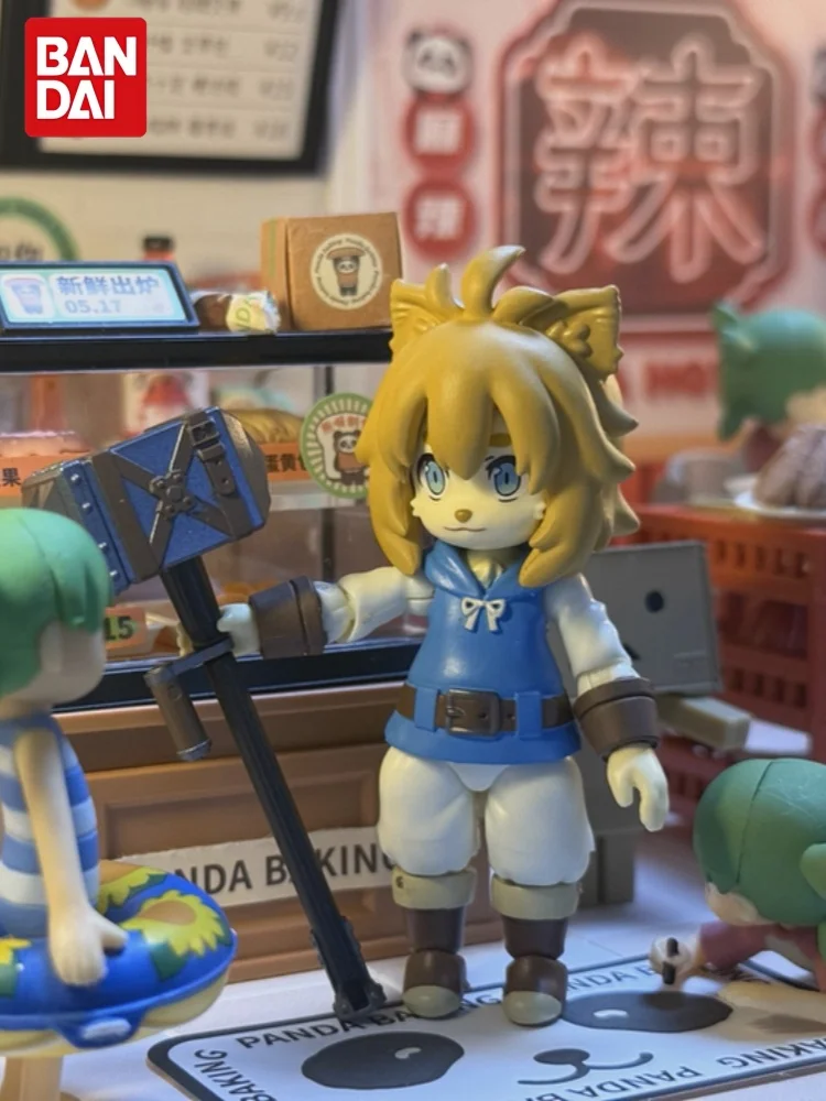 Genuine Bandai Gashapon Quest Adventurer V3 Female Knight Dark Elf The Kingdom Of Orcs Anime Peripheral Model Garage Kit