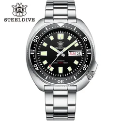 STEELDIVE SD1970W 2024 New Arrival Captain Willard Watch NH36 Diver Watches Sapphire Mechanical Watch Men Automatic Wristwatches