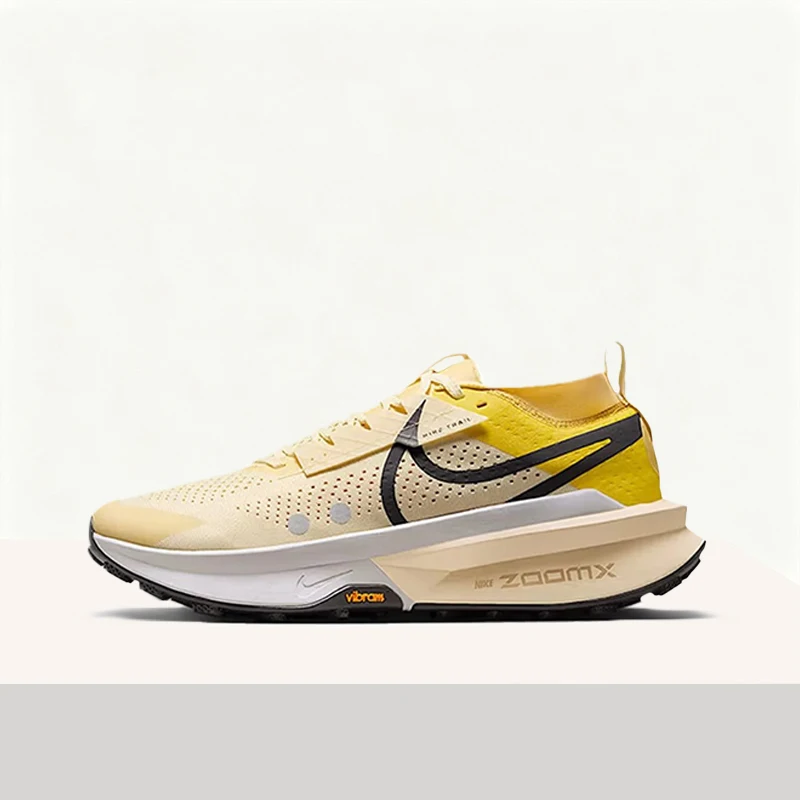 Nike Zegama Trail 2 Men's Low-Top Running Shoes - Soft, Breathable, Stylish, Versatile, Comfortable, Durable Yellow FD5190-700