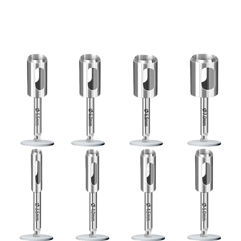 

Dental Implant Tissue Punch Stainless Steel Gingival Ring Cutter Surgical Instrument Tools