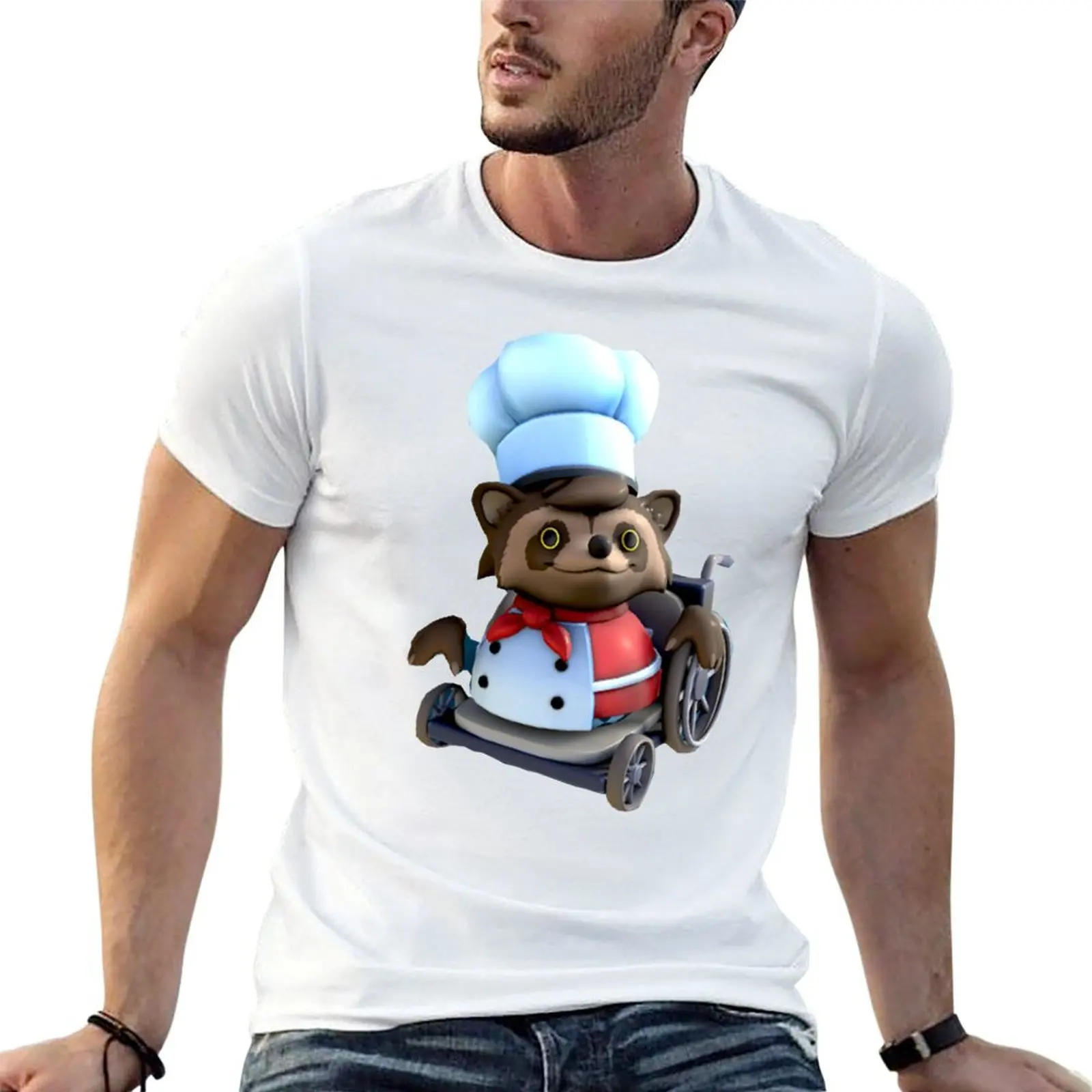 

Overcooked Raccoon T-Shirt funny t shirts dark humor anime t shirts for man T-Shirt