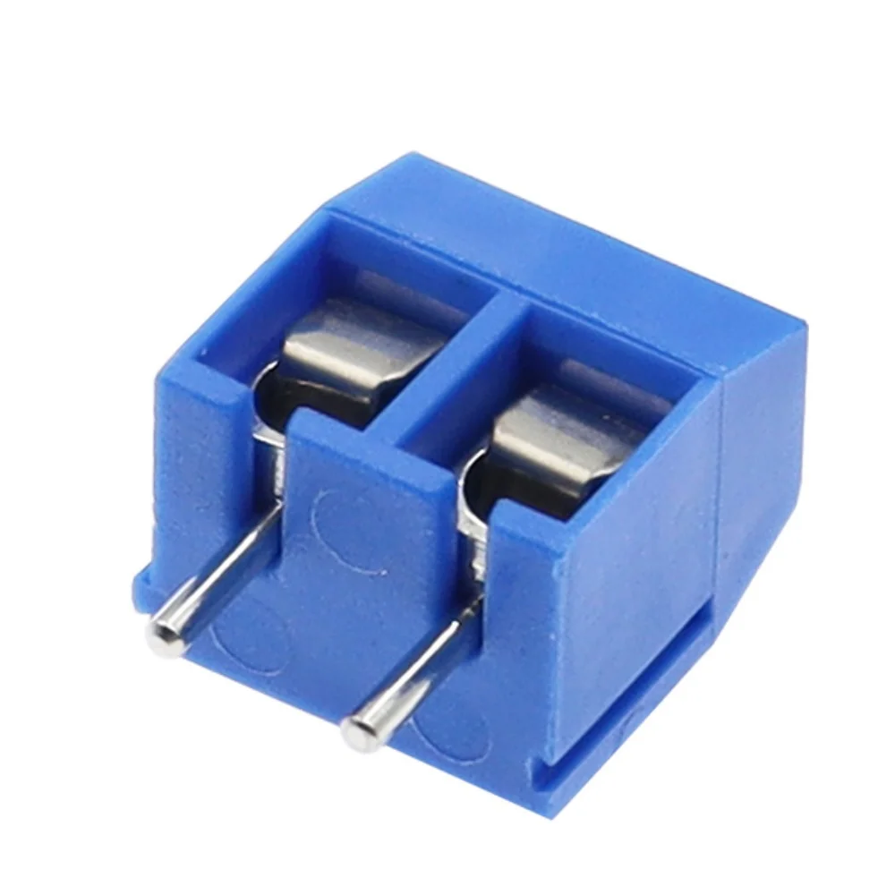 10-50PCS PCB Terminal Block Connector Pitch 5.0mm KF301 Straight Pin 2P 3P Screw PCB Terminal Blocks Connector Assortment Kit