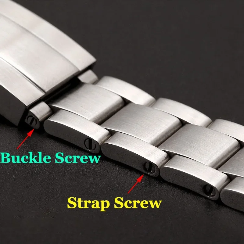 Strap Screw Buckle Screw for Rolex Stainless Steel Watchband One Word Screw Rod Shaft Watch Buckle Bolt Men Watch Accessories