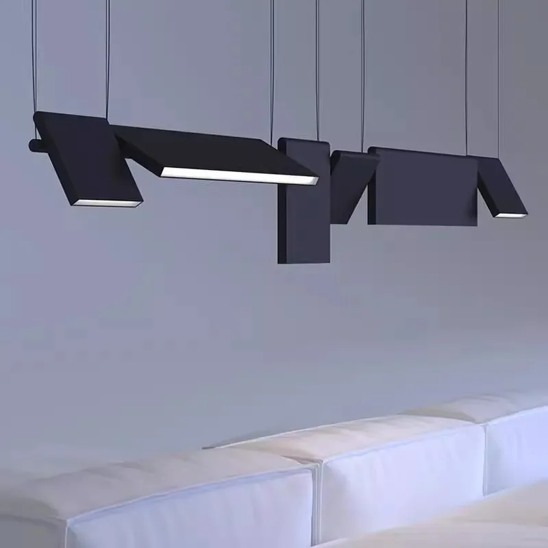 

Nordic modern minimalist creative restaurant chandelier designer decorative island bar lamp