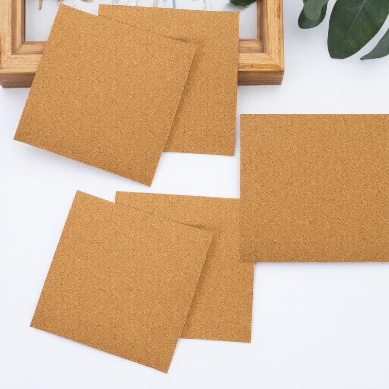 

5pcs Self-Adhesive Cork Bulletin Small Notice Board Wall Message Board For Office Home Decoration Announcement Corkboards Wall