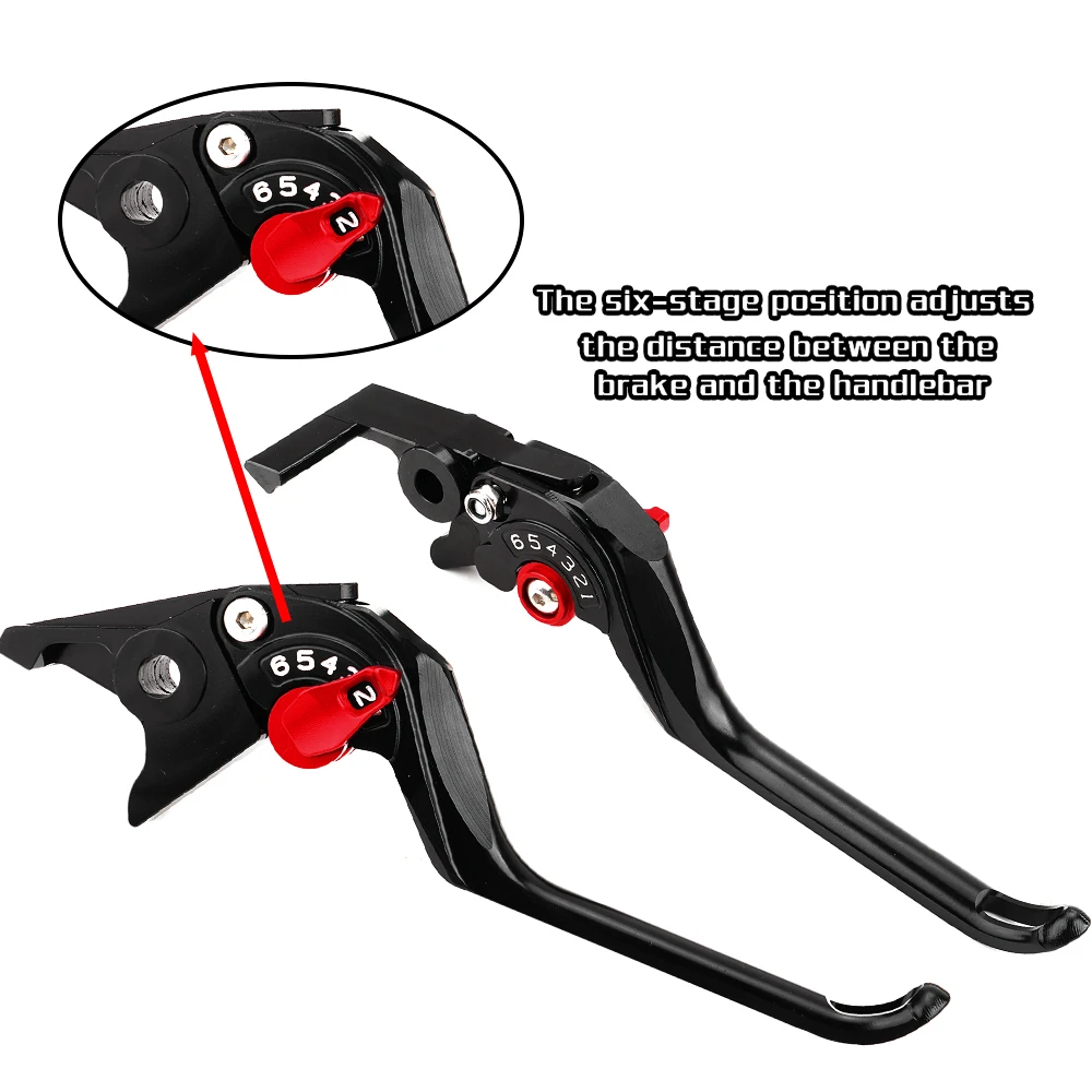 Neu für Yamaha MT09 MT-09 MT 09 2025 2026 R7 R9 2026 Zubehör Motorrad CNC Aluminium Einstellbare Modifizierte Brems- und Kupplungshebel – Detail 6