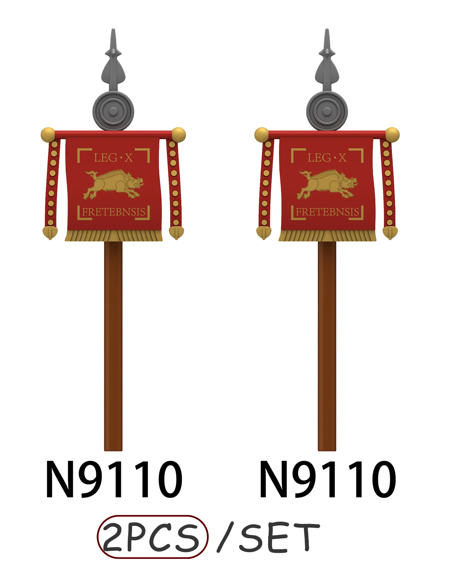 MOC Mittelalterliche Burg Ritter Flagge Bausteine Grüner Drache Soldaten Zubehör Löwe Adler Armee Bausteine Spielzeug Kinder Geschenk