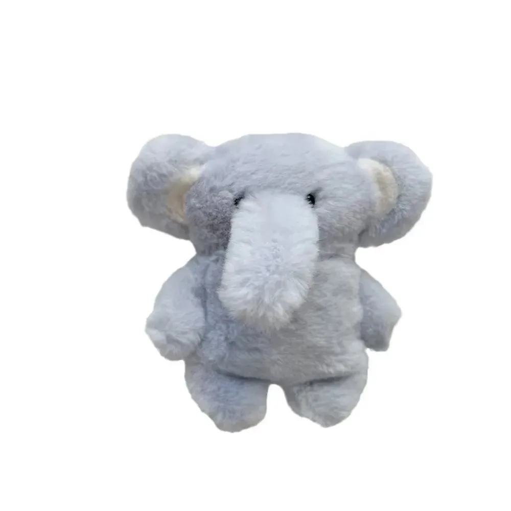 حافظة سماعة أذن بلوتوث لاسلكية على شكل فيل أزرق لطيف لأجهزة AirPods 3 و4 غطاء حماية لسماعات أذن Apple