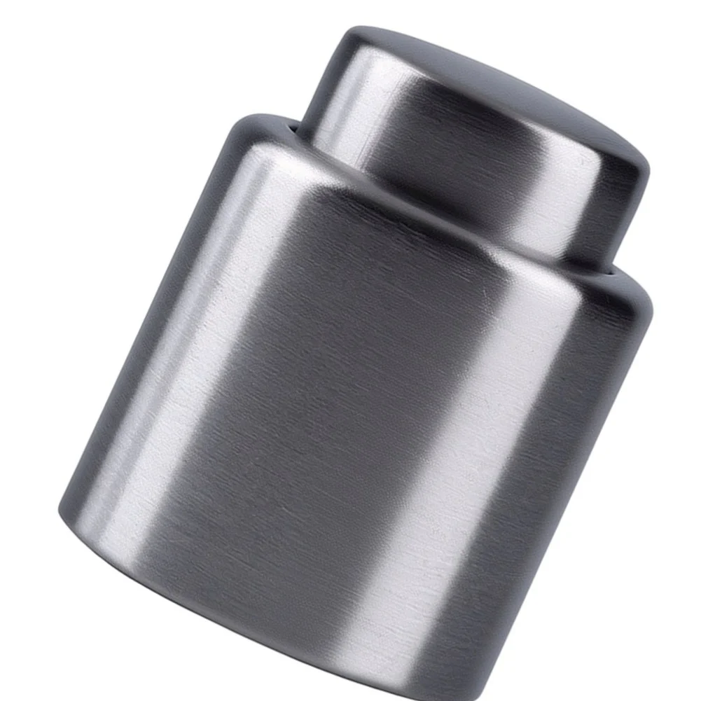 Stainless Steel Vacuum Wine Stopper 3pcs for home for Bar Use Manual Air Extraction No Tools Needed Compact Storage