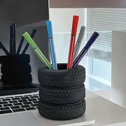 Desk Pencil Holder Organizer Multipurpose Makeup Brush Holder Pencil Desk Holder Practical Pencil Storage Organizer Pen Pencil