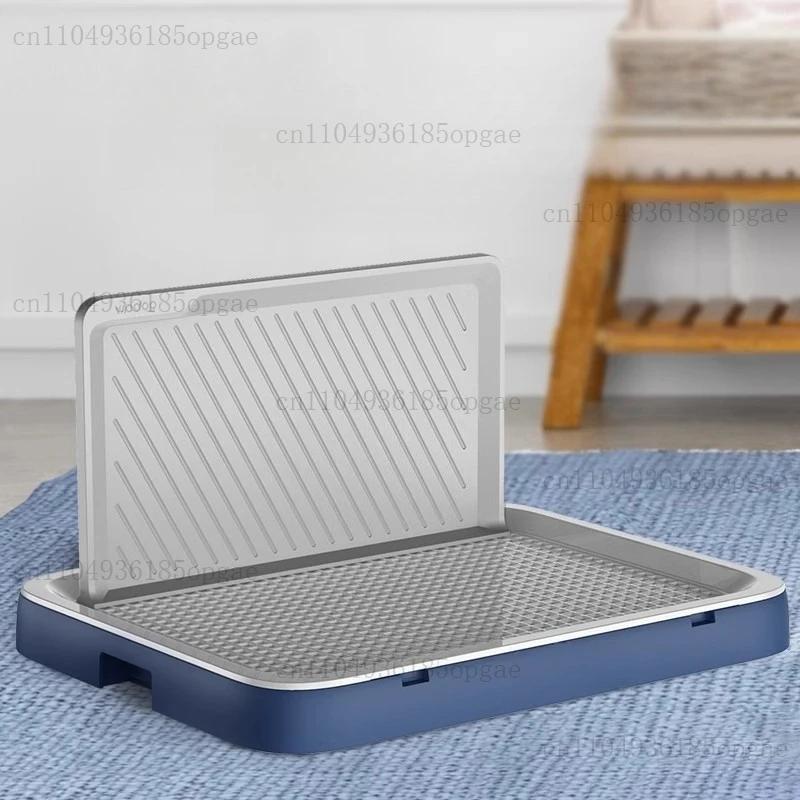 Large Flat Plate Medium and Small Dog Extra Large Urine Tray Sandbox with Wall