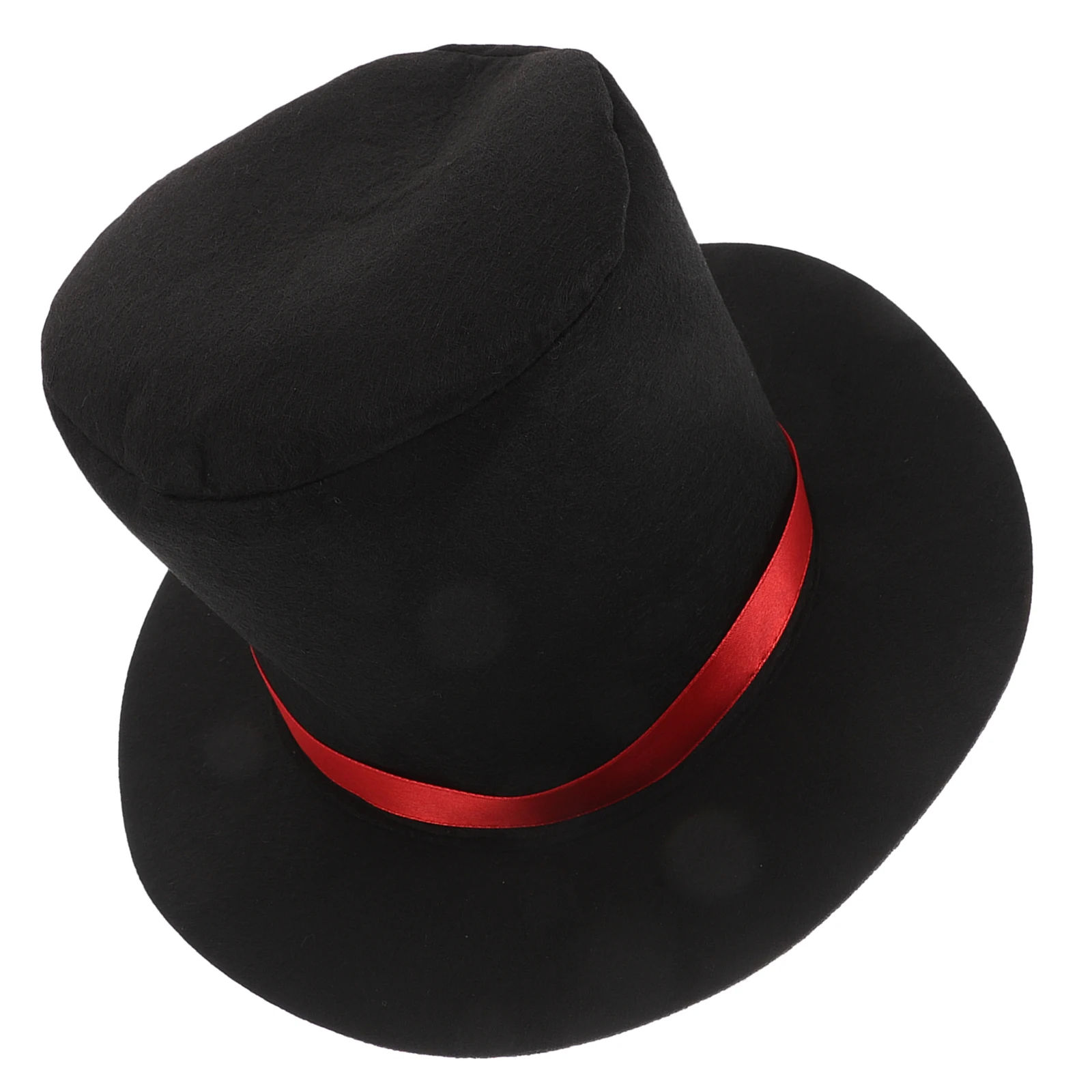 

Snowman Hat Christmas Holiday Dress-Up Winter Festive Top Hat For Party Outdoor Decorations Costume Accessory