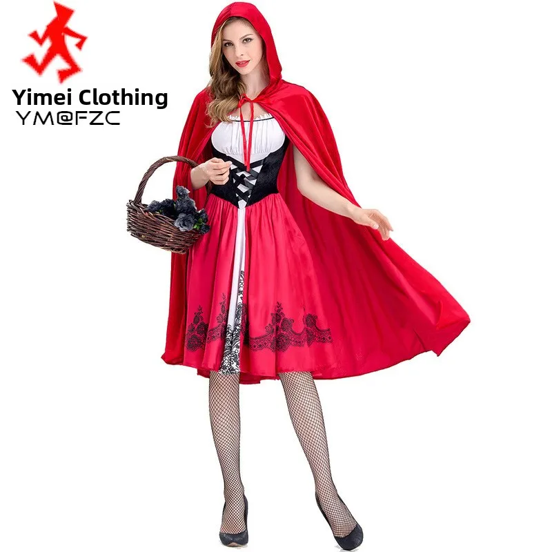 

Женский костюм Красной Шапочки на Хэллоуин, сценическое представление, ролевая игра, orm Fem, версия Fairy T Theme