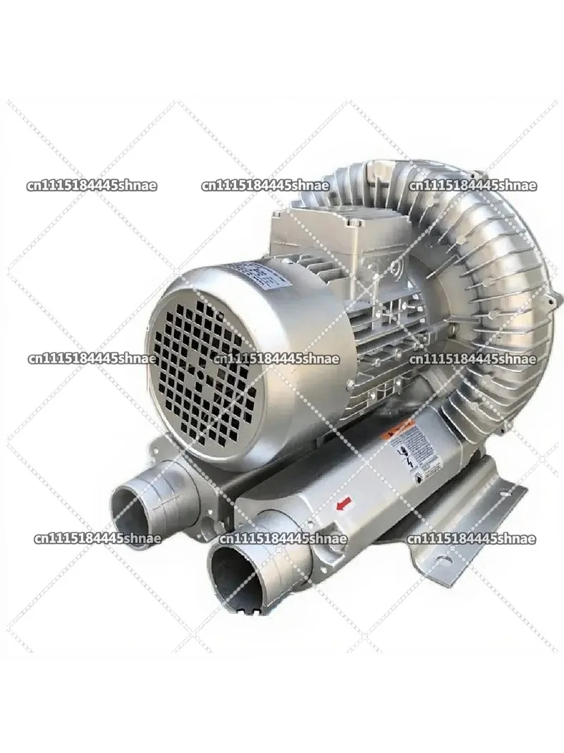 220V 750W single Three High Pressure Vortex Fan Air Pump Axial Flow Vortex Fan Oxygen Booster Pump Silent High Pressure Blower