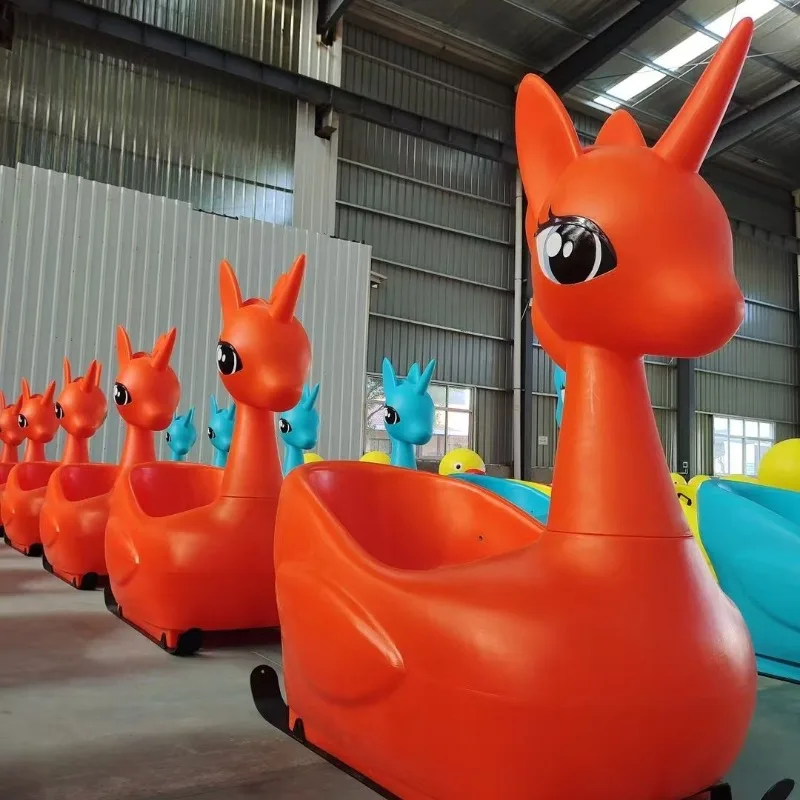 Color modeling sleigh, unicorn rotational molding sleigh, low temperature resistance