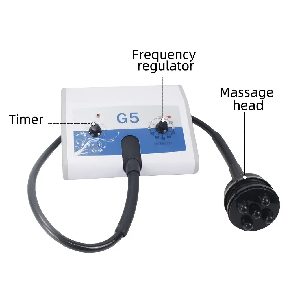 Maszyna do modelowania sylwetki G5 - Profesjonalne urządzenie do redukcji tkanki tłuszczowej i modelowania kształtów na brzuch/ud/ramiona do użytku domowego, masażer wyszczuplający Lesen