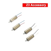 4Pcs Syma Z3 RC Quadcopter Motor 8x16mm CW CCW 9 Tooth Gear Replacement Spare Parts for Drone Helicopter DIY Accessories