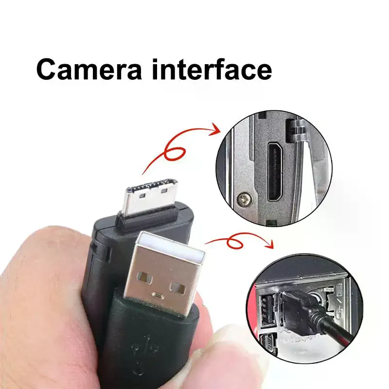 Suitable For Camera USB Data Cable Digital Camera Connection Cable ES65 75 PL170 NV3 ES7