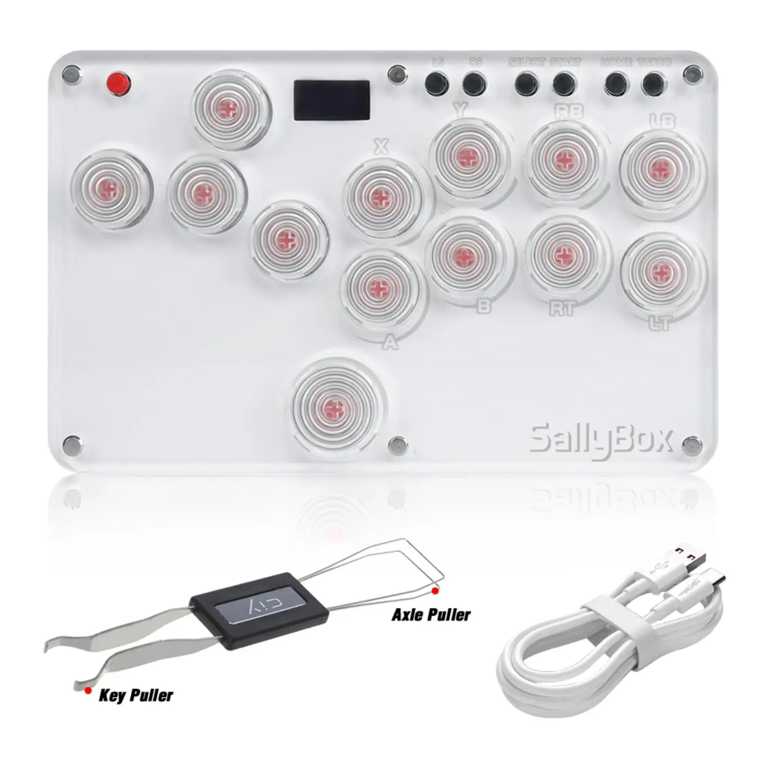 

Hitbox All Button Keycaps Fighting Game Joystick Controller Arcade Fighting Stick For PS4/PS3/PC/Switch