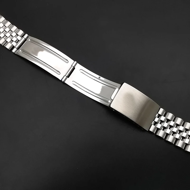 High Quality Jubilee Oyster Watch Bracelet Watch Band For Vintage Datejust 16014 16234 Plug 20mm Aftermarket Watch Parts