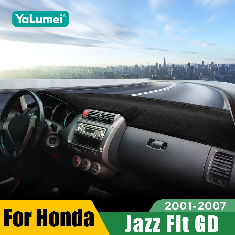 Für Honda Fit Jazz MK1 2001 2002 2003 2004 2005 2006 2007 Auto-Armaturenbrett Sonnenschutz Abdeckmatte Lichtschutzmatte Zubehör