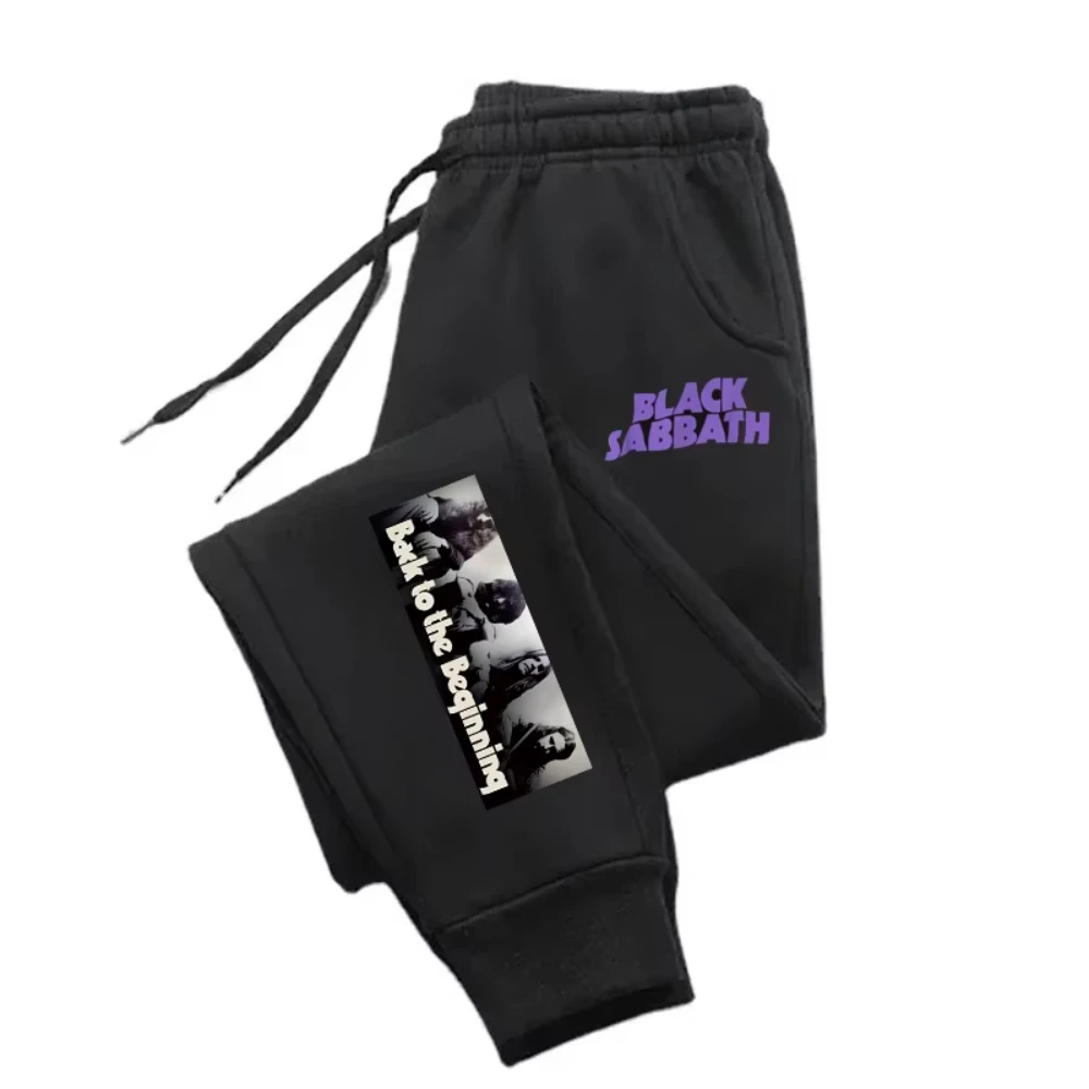 

Black Sabbath and Ozzy Osbourne Pants Harajuku Streetwears Men Women Jogging Sweatpant Print Running Trousers Sport Jogger Pants