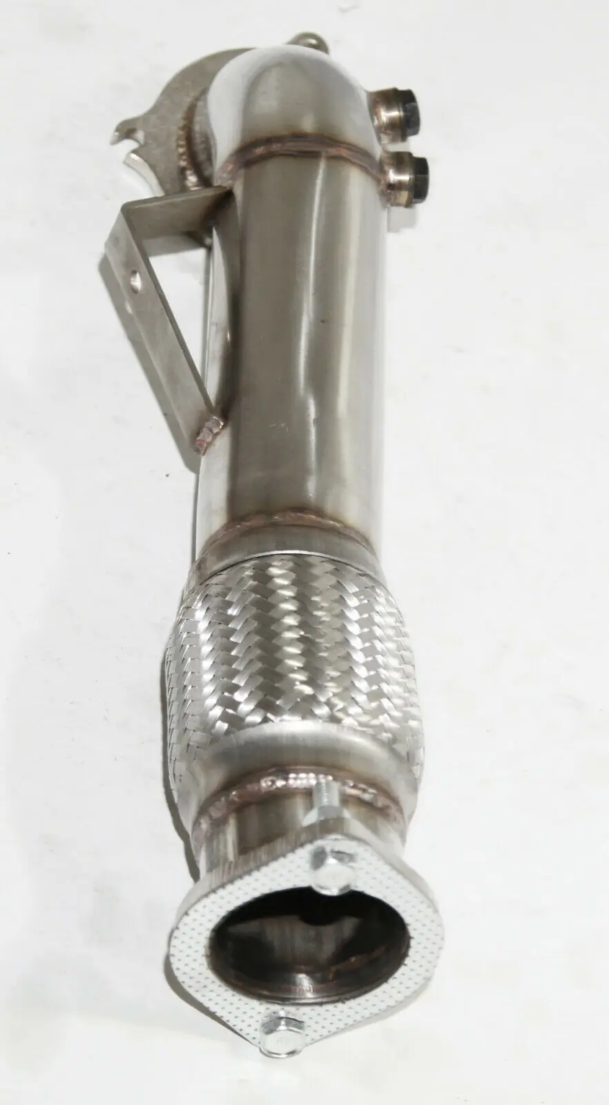 Downpipe turbo in acciaio inossidabile con tubo flessibile per 14-17 Fiesta ST Hatchback 4 porte 1.6L 1596CC 97Cu. In. L4 DOHC