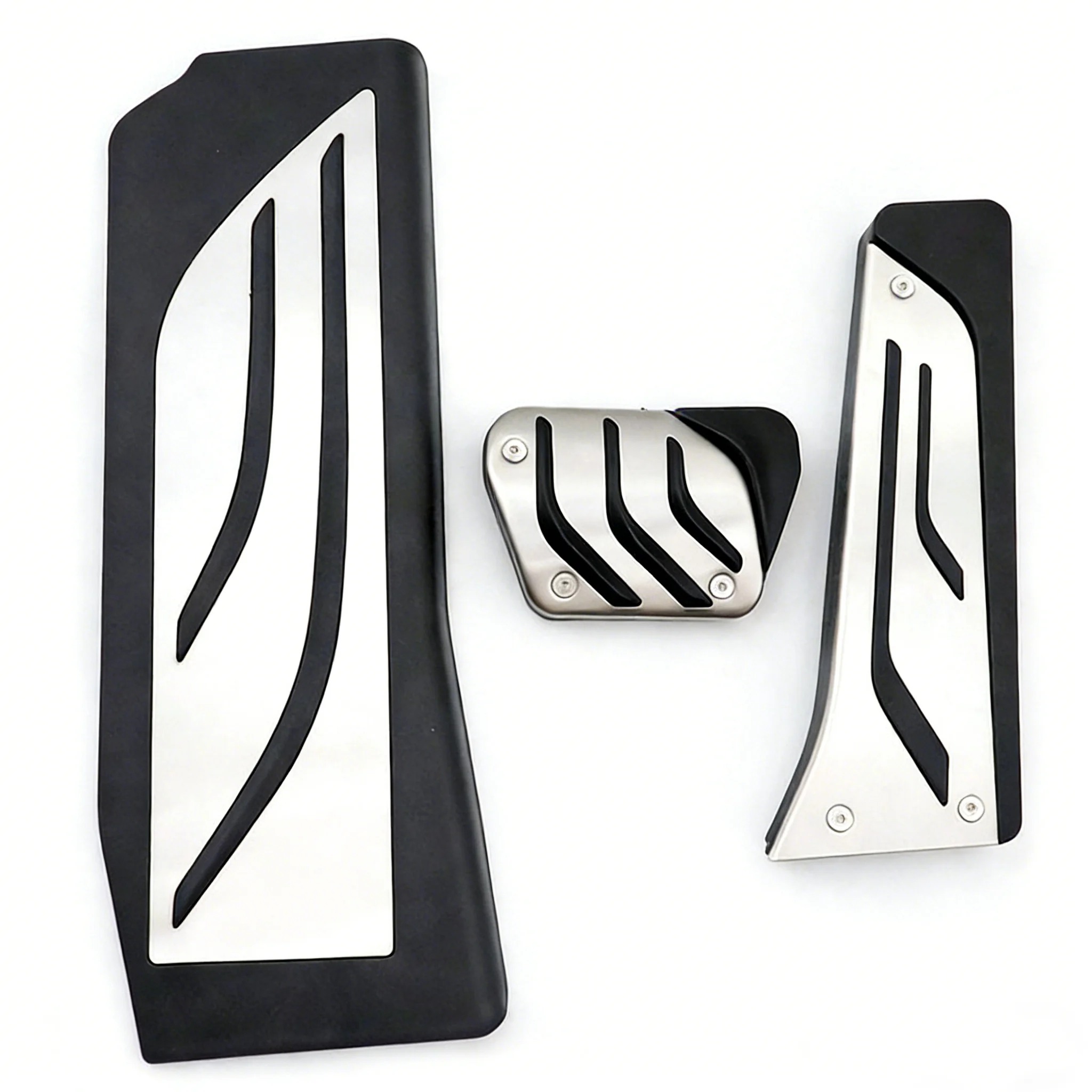 Cubiertas de Pedales de Aluminio M-Sport para BMW Serie 5 (G30/G31, 2018-2025) | Juego de Almohadillas para Pedales de Freno y Acelerador