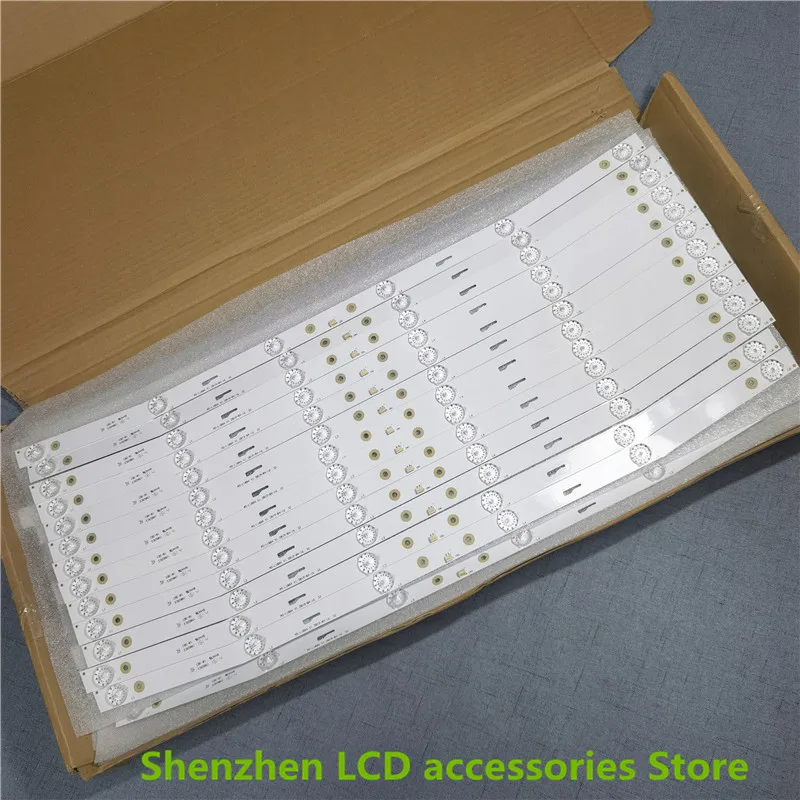 FÜR MS-L1084 R72-32D04-020-13 CBE-01 E 365061    595 mm 6 V 6 LEDs, 32 Zoll, 100 % neue LCD-TV-Hintergrundbeleuchtungsleiste aus Aluminium