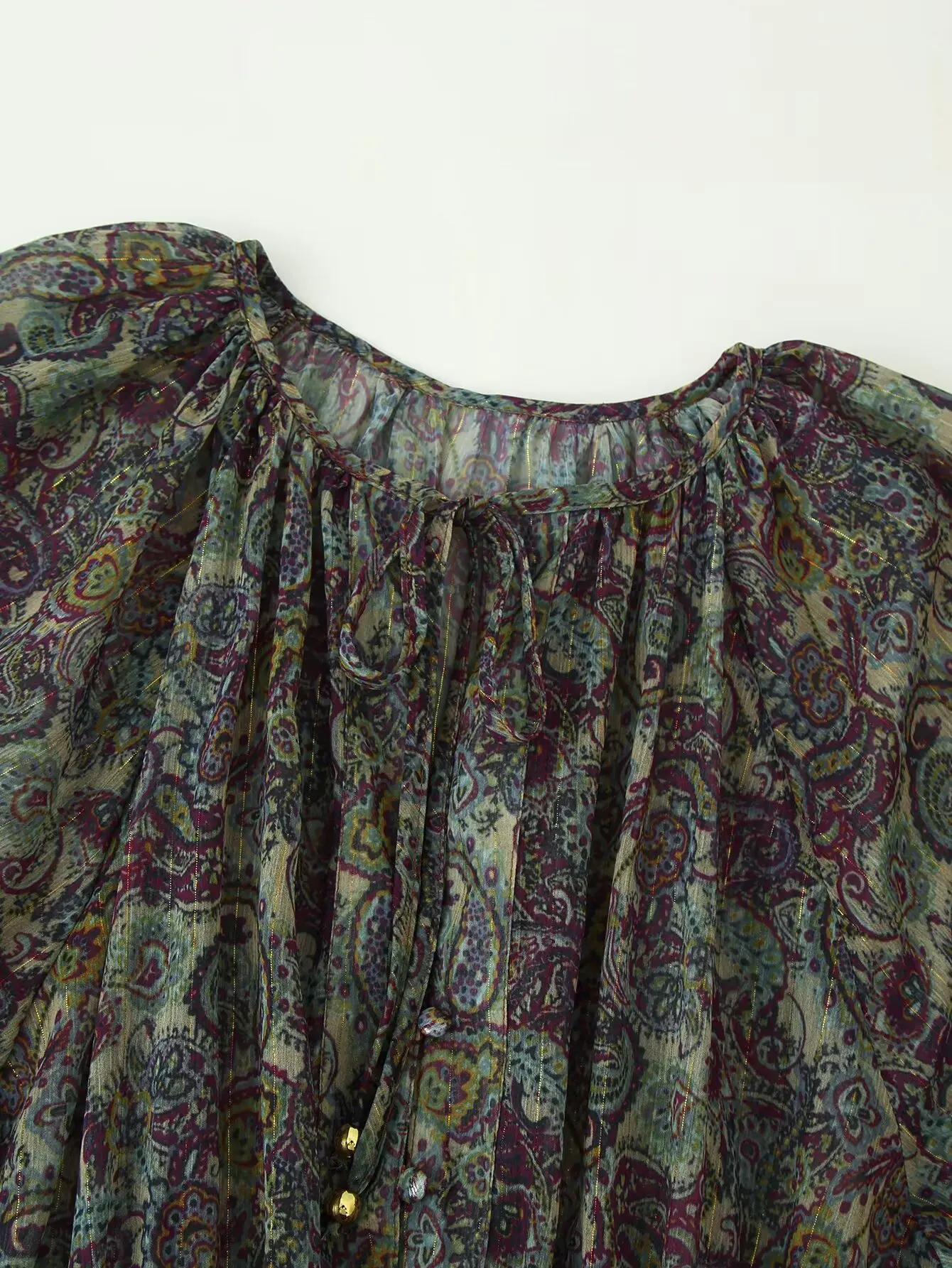 فستان شبكي بدون حمالات 2025 مع وشاح متدفق أنيق، عصري، نمط جديد، ملابس مكتبية مريحة، كاجوال، متعدد الاستخدامات، فين