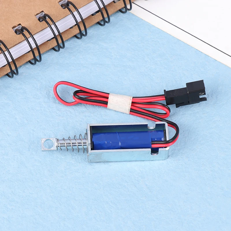 SM-0537 Electromagnetic Lock DC 6V/12V/24V Magnetic Lock 1.5A/2A/1.2A Lock Linear Solenoid Electromagnets For Vending Machine.