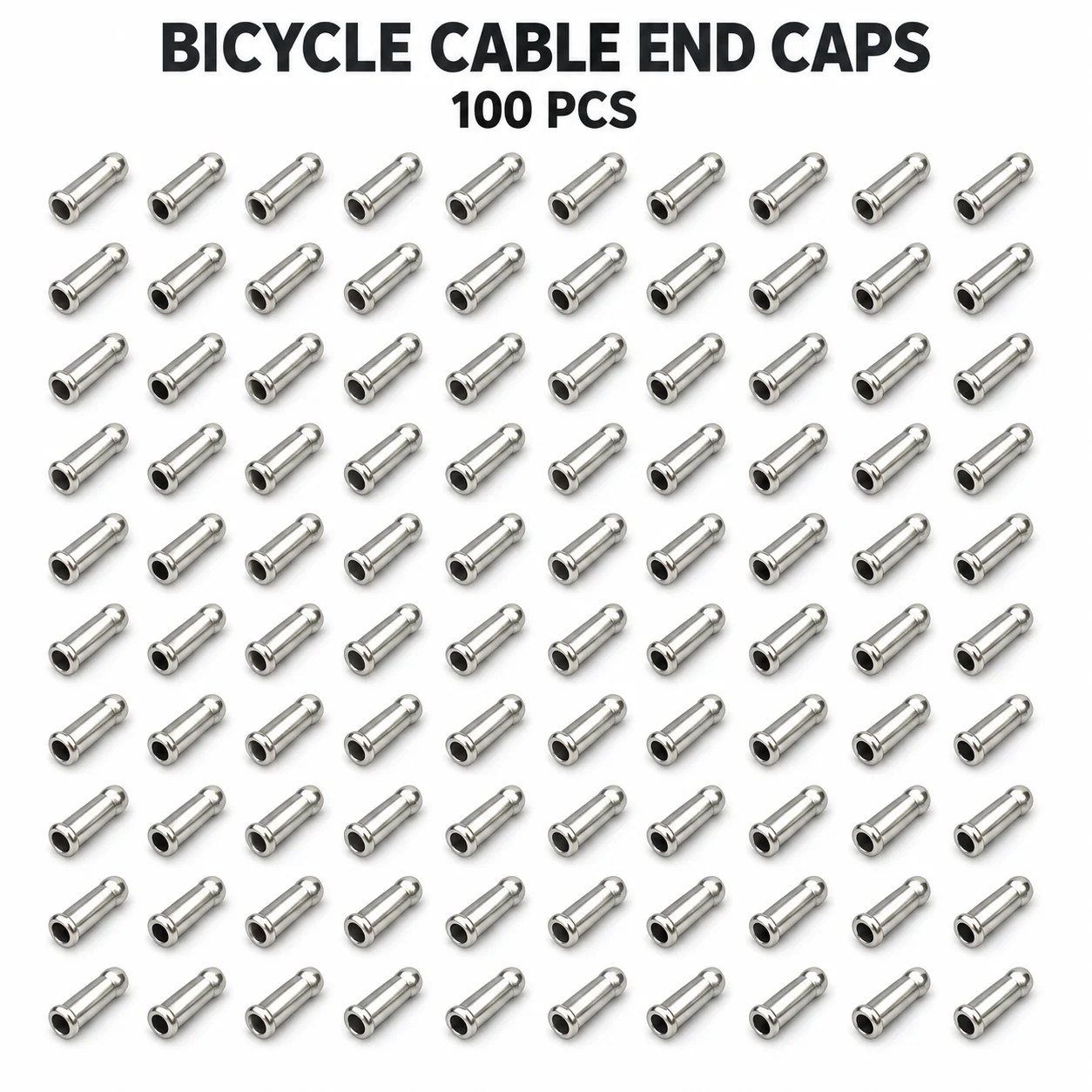 Mountain Biking Tips - Bicycle Shift Cable End Cap Aluminum