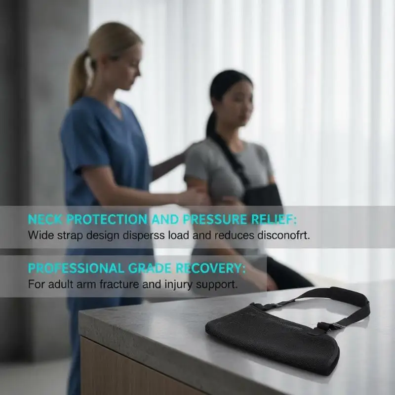 1PC Arm Fracture Sling Shoulder Elbow Wrist Dislocation Fixation Belt Rehabilitation Support Protective Equipment Adult Children