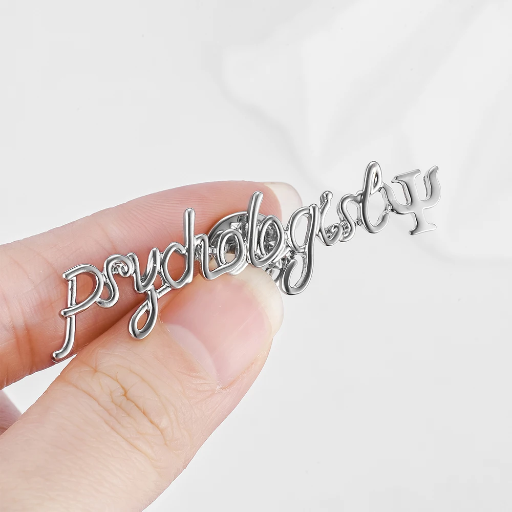 بروش سحري من Hanreshe-Psi ، دبوس علم النفس الطبي ، مجوهرات للطبيب والممرضة ، شارة طية صدر ، هدايا