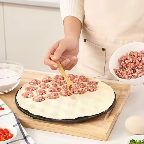 Dumpling Mold Dumpling Maker Ravioli Maker Dumplings Alloy Aluminum Mold 37 Holes Easy Dumpling Machine for Home Kitchen Tools