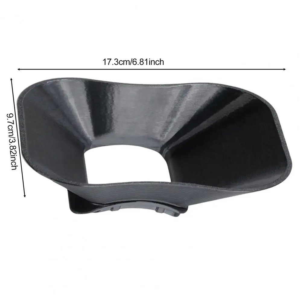 1/2 قطعة غطاء تدفق مضاد للرذاذ لآلة نينجا سلوشي FS301 FS300 غطاء دليل سائل بلاستيكي ملحقات آلة صانع السلوشي #6