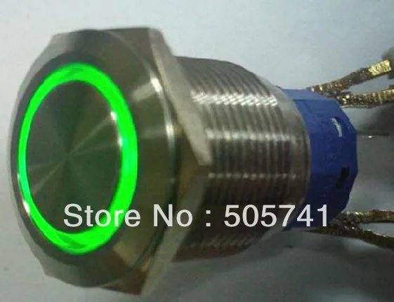 

Metal 16mm reset push button switch