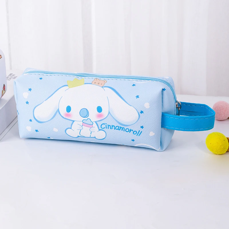 Hello Kitty Cartoon Cute Makeup Bag, Kuromi & Cinnamoroll Organizer, Portable Toiletry Bag, Desktop Storage Bag, Pencil Case