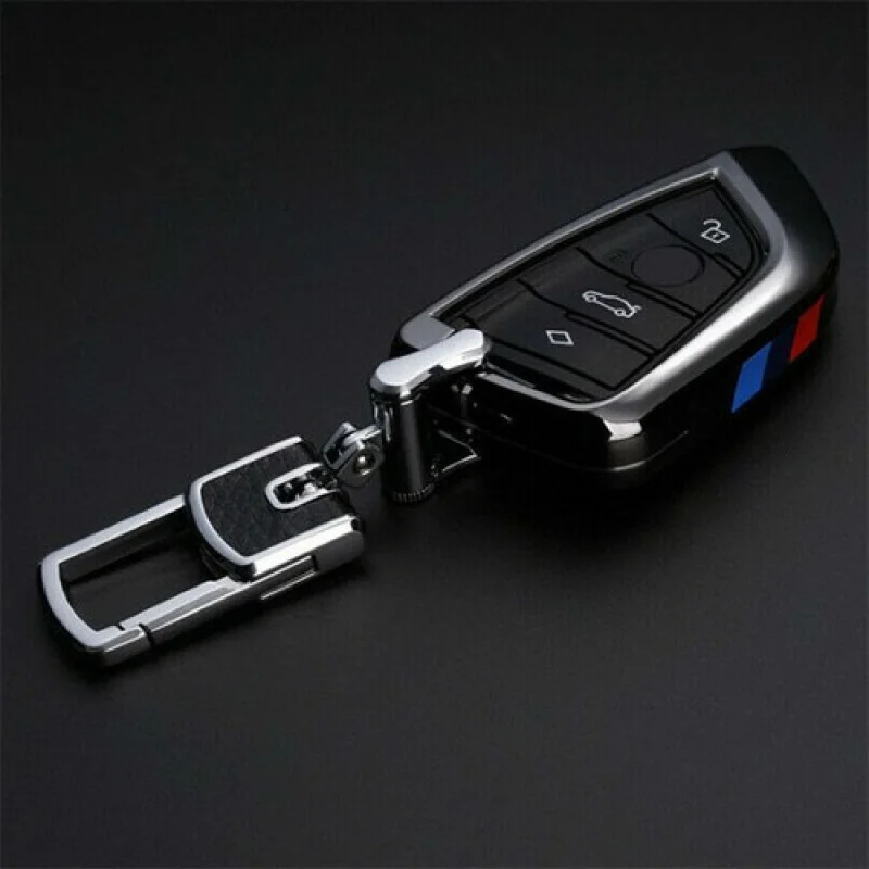 

A+ ABS M Style Car Key Fob Case Cover Holder For BMW X1 X3 X4 X5 X6 F15 F16 F48 G30